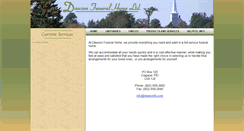 Desktop Screenshot of dawsonfh.com